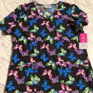 NWT Scrub Star Top